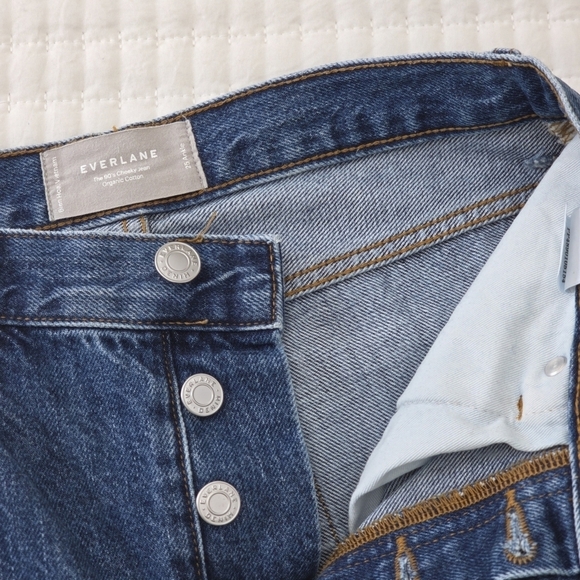 Everlane The 90's Cheeky Organic Cotton Ankle Jean, Size 25 - Picture 8 of 10